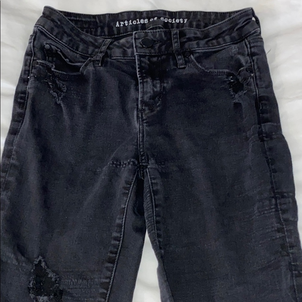 black size 26 jeans from Articles of Society